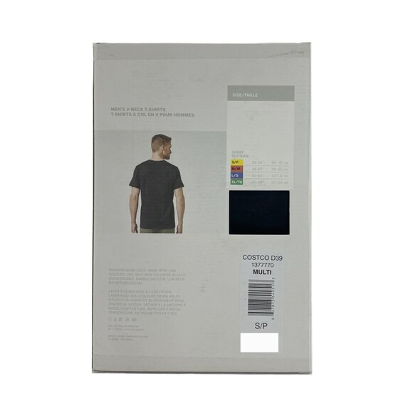 Bench Men's Black V-Neck T-Shirts | 4 Pack | Various Sizes **NEW - Picture 2 of 3